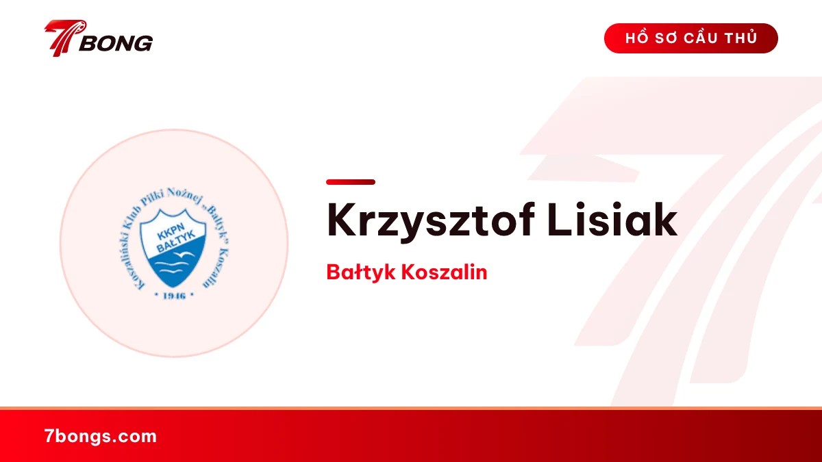 Krzysztof Lisiak — Bałtyk Koszalin