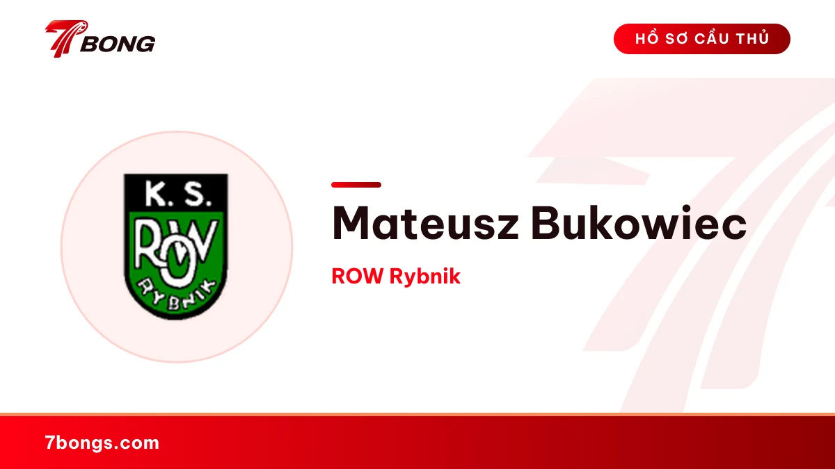 Mateusz Bukowiec — ROW Rybnik