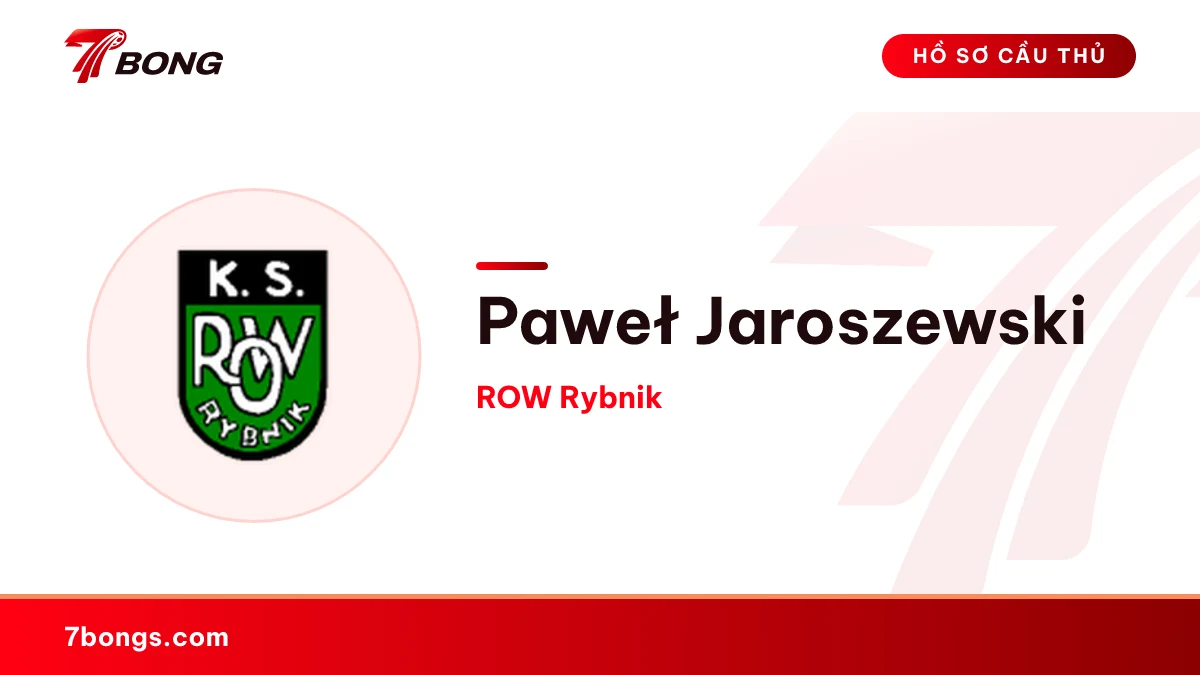Paweł Jaroszewski — ROW Rybnik