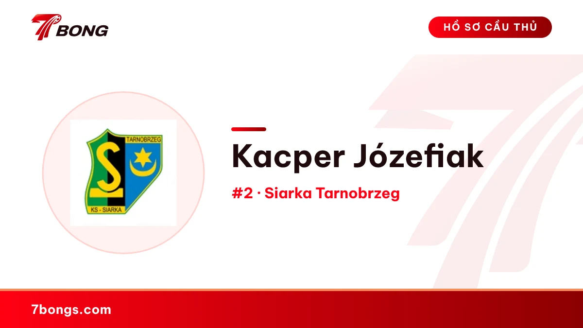 Kacper Józefiak — Siarka Tarnobrzeg