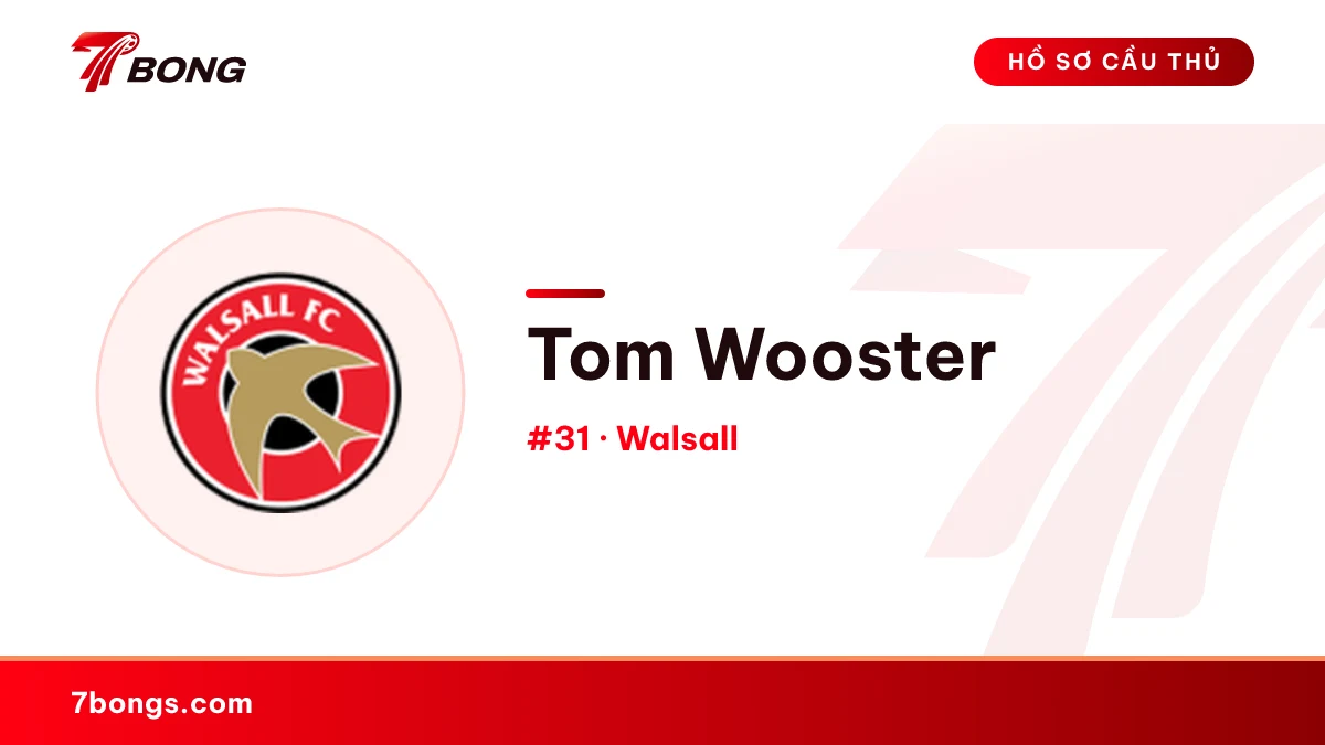 Tom Wooster — Walsall