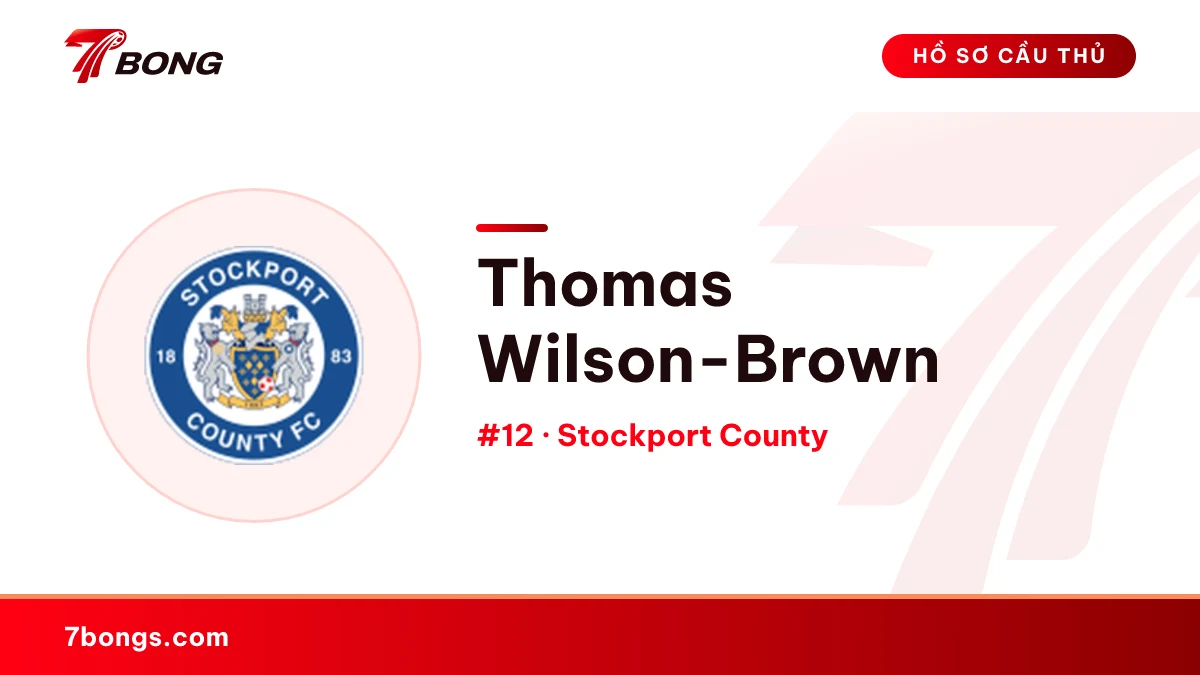 Thomas Wilson-Brown — Stockport County