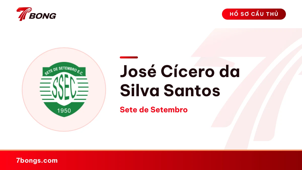 José Cícero da Silva Santos — Sete de Setembro