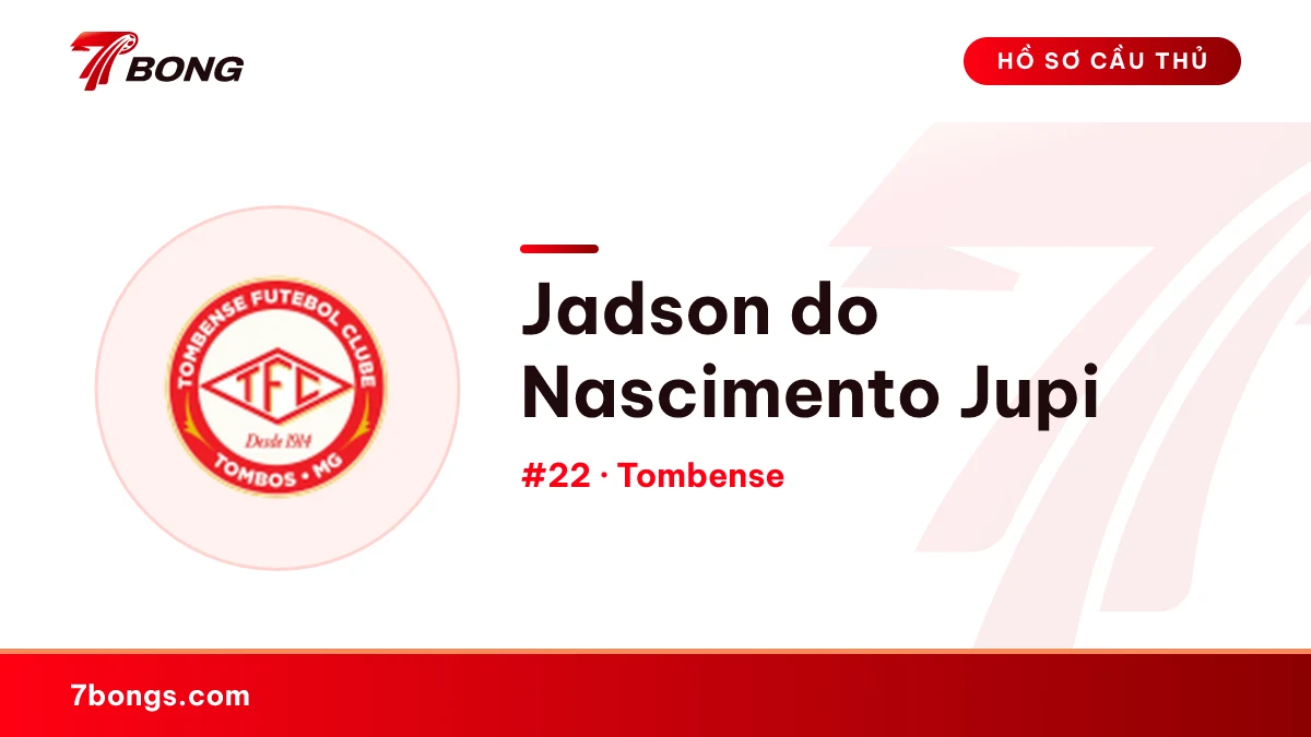 Jadson do Nascimento Jupi — Tombense
