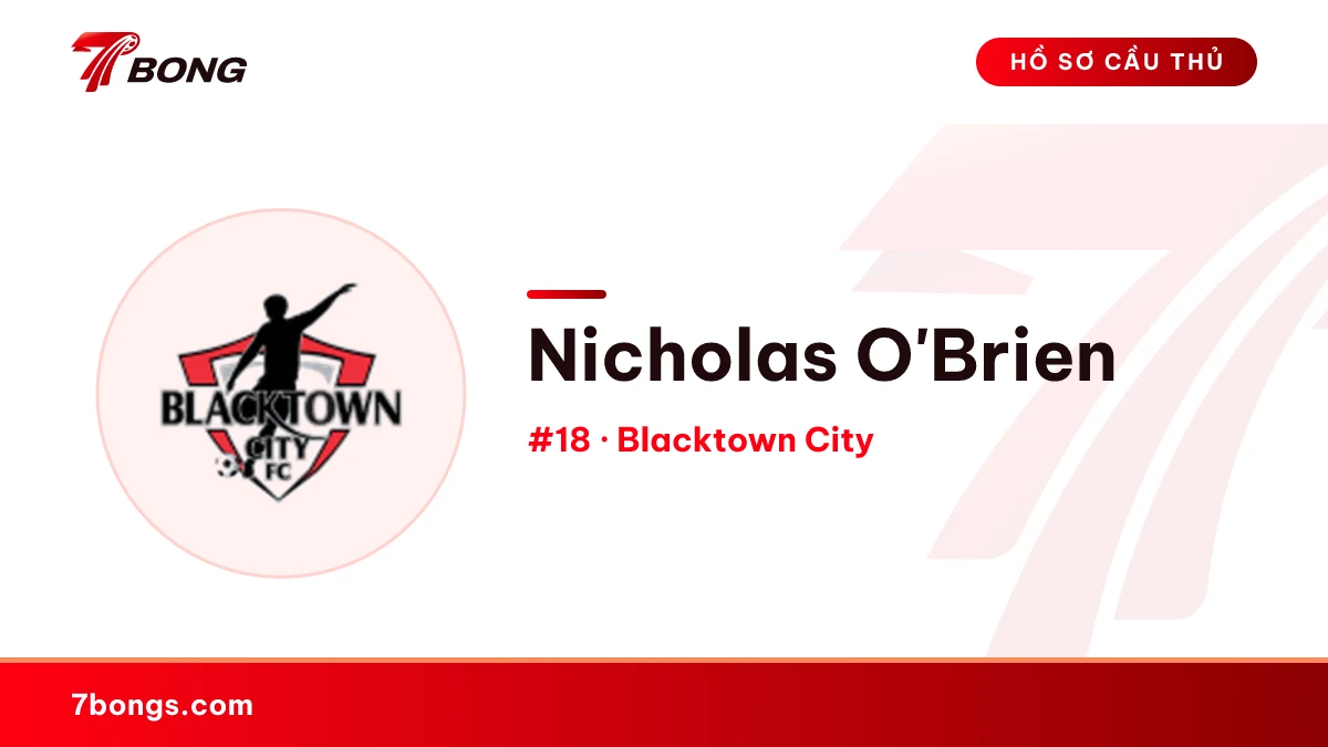 Nicholas O'Brien — Blacktown City