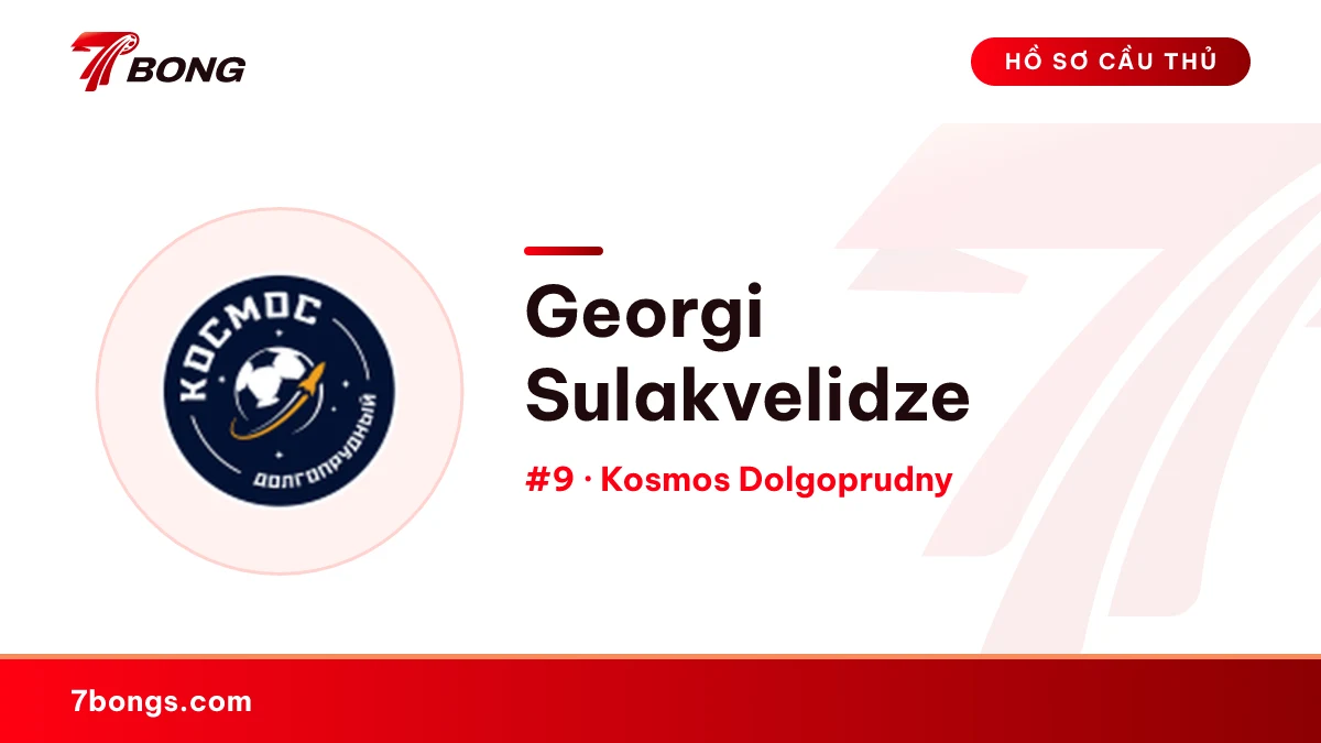 Georgi Sulakvelidze — Kosmos Dolgoprudny