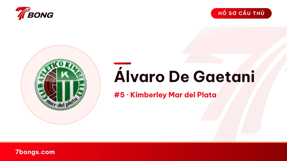 Álvaro De Gaetani — Kimberley Mar del Plata