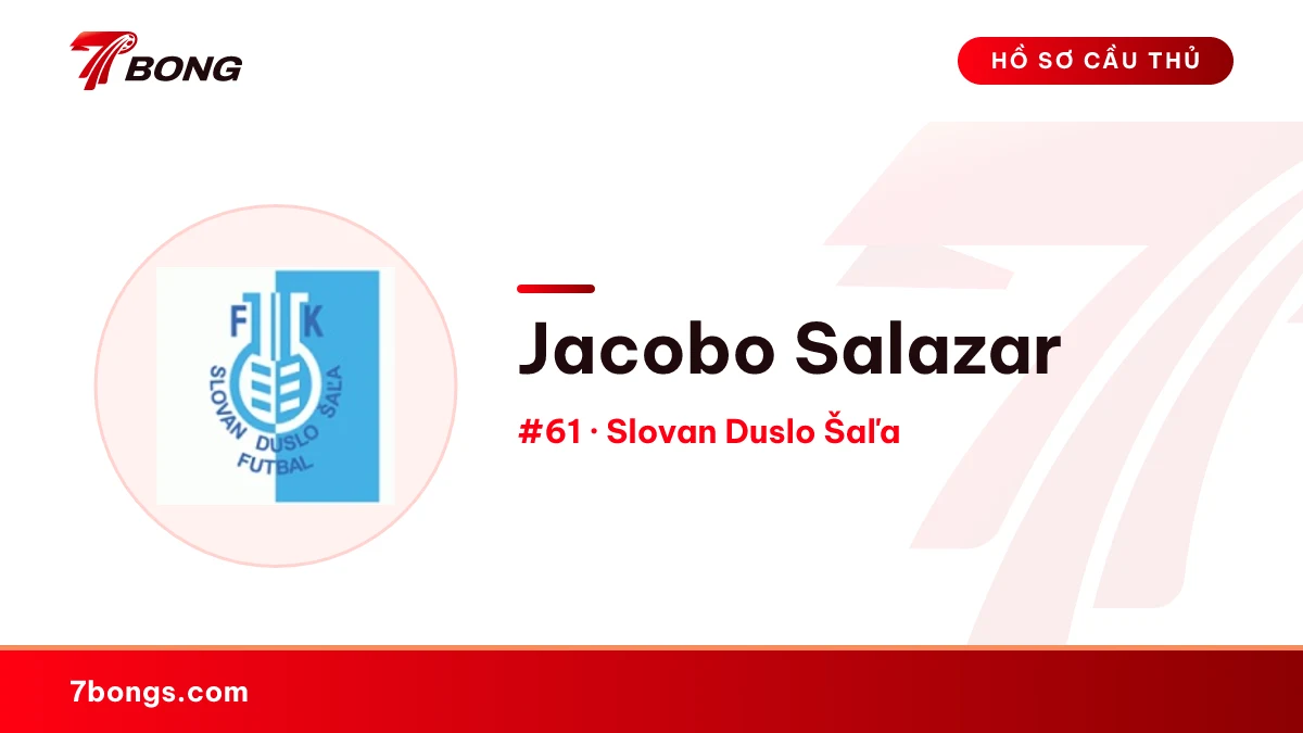 Jacobo Salazar — Slovan Duslo Šaľa