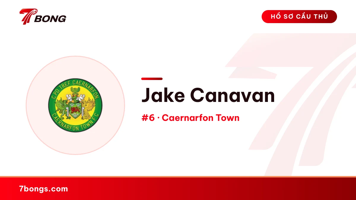 Jake Canavan — Caernarfon Town