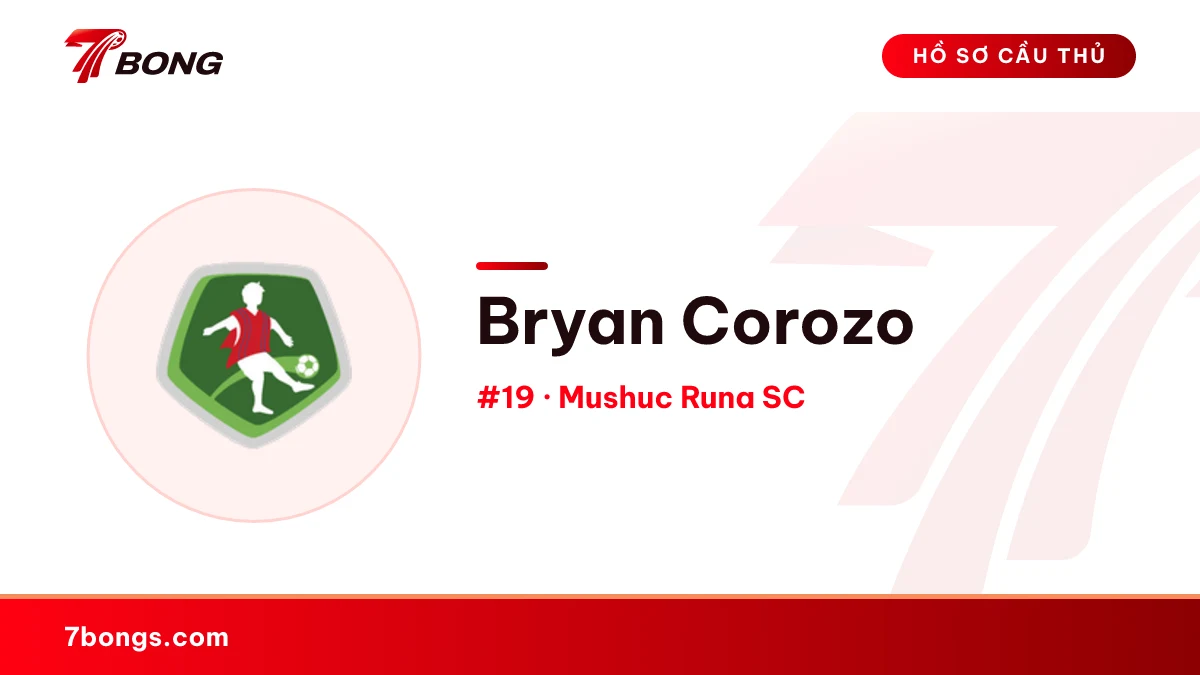 Bryan Corozo — Mushuc Runa SC