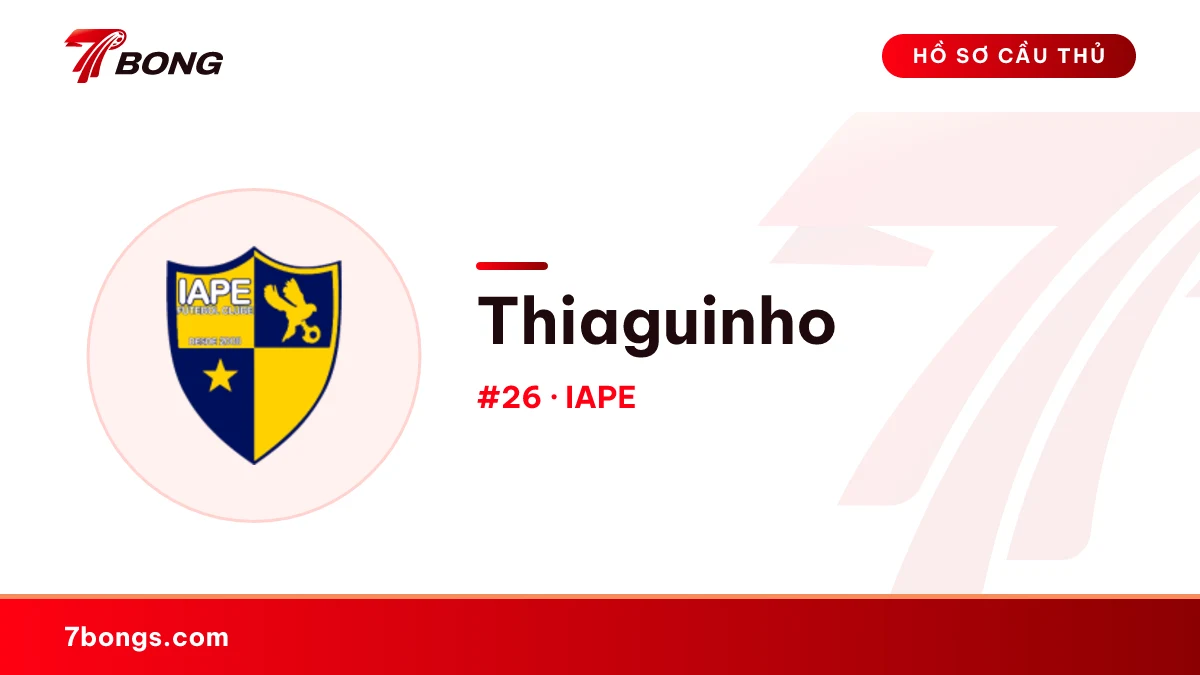 Thiaguinho — IAPE