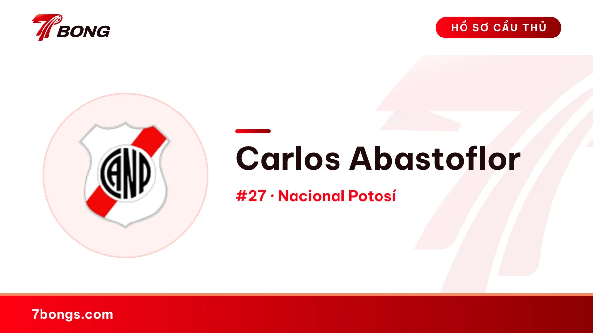Carlos Abastoflor — Nacional Potosí
