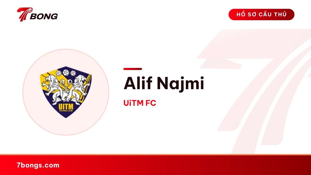Alif Najmi — UiTM FC