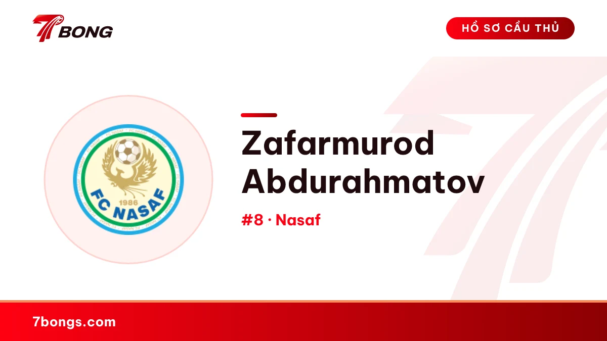 Zafarmurod Abdurahmatov — Nasaf