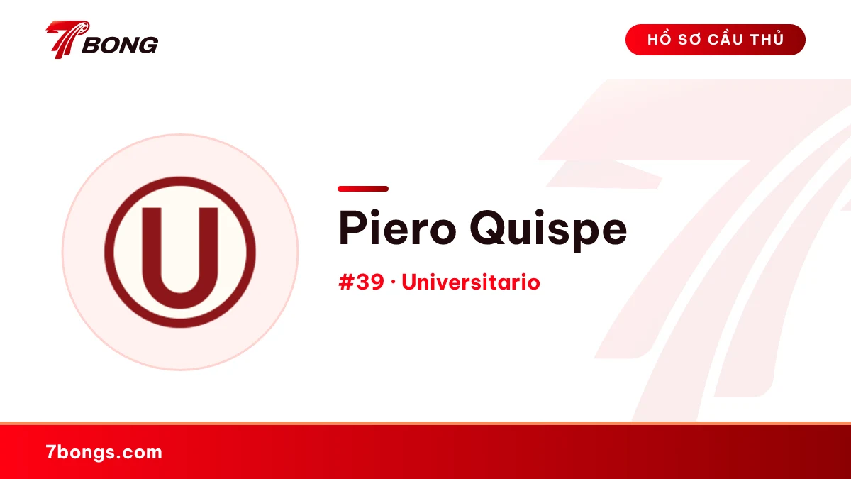 Piero Quispe — Universitario