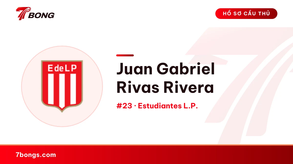 Juan Gabriel Rivas Rivera — Estudiantes L.P.