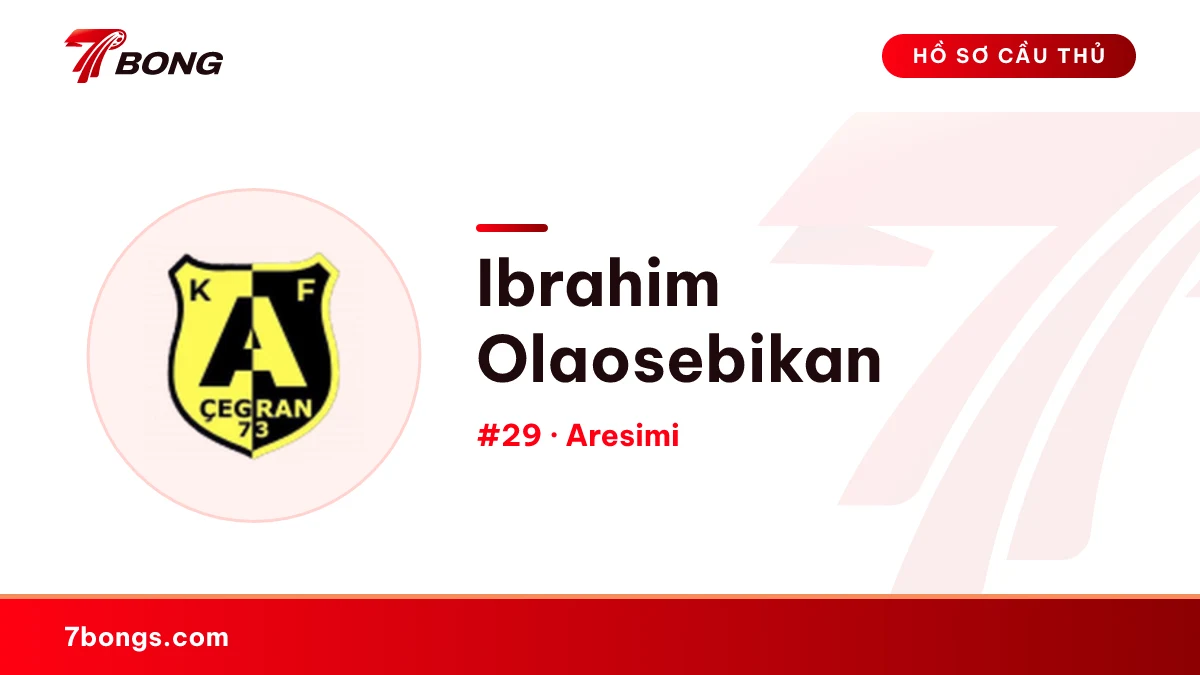Ibrahim Olaosebikan — Aresimi