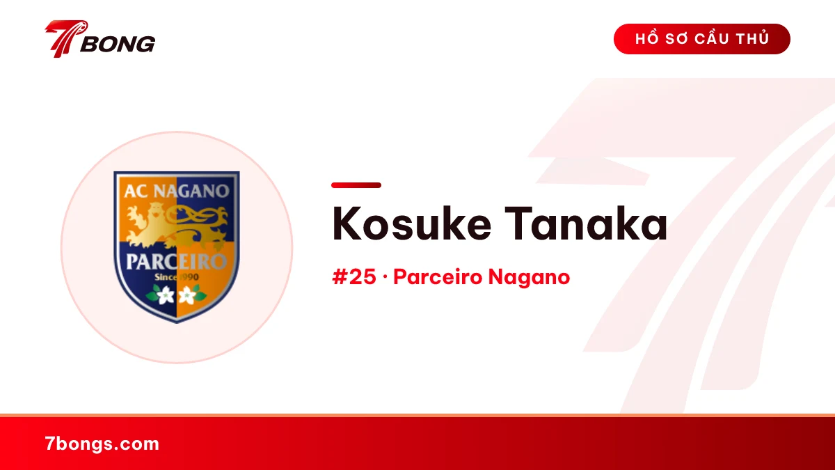Kosuke Tanaka — Parceiro Nagano