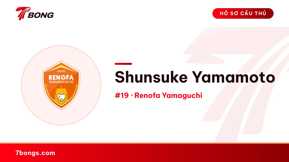 Shunsuke Yamamoto — Renofa Yamaguchi