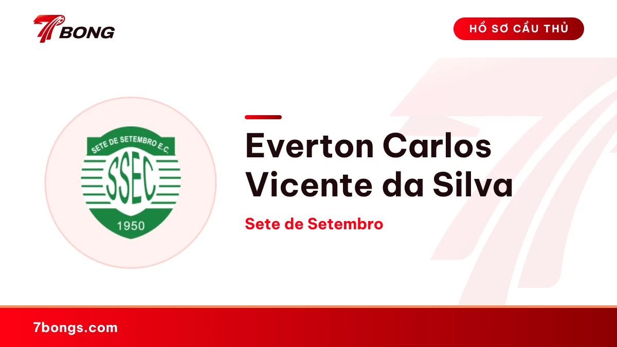 Everton Carlos Vicente da Silva — Sete de Setembro