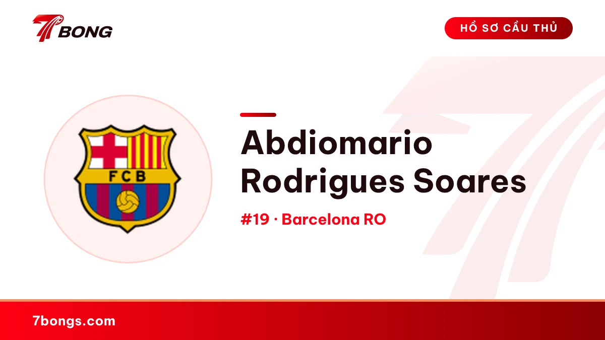 Abdiomario Rodrigues Soares — Barcelona RO