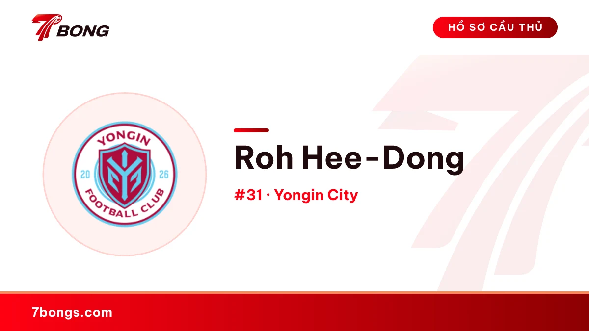Roh Hee-Dong — Yongin City