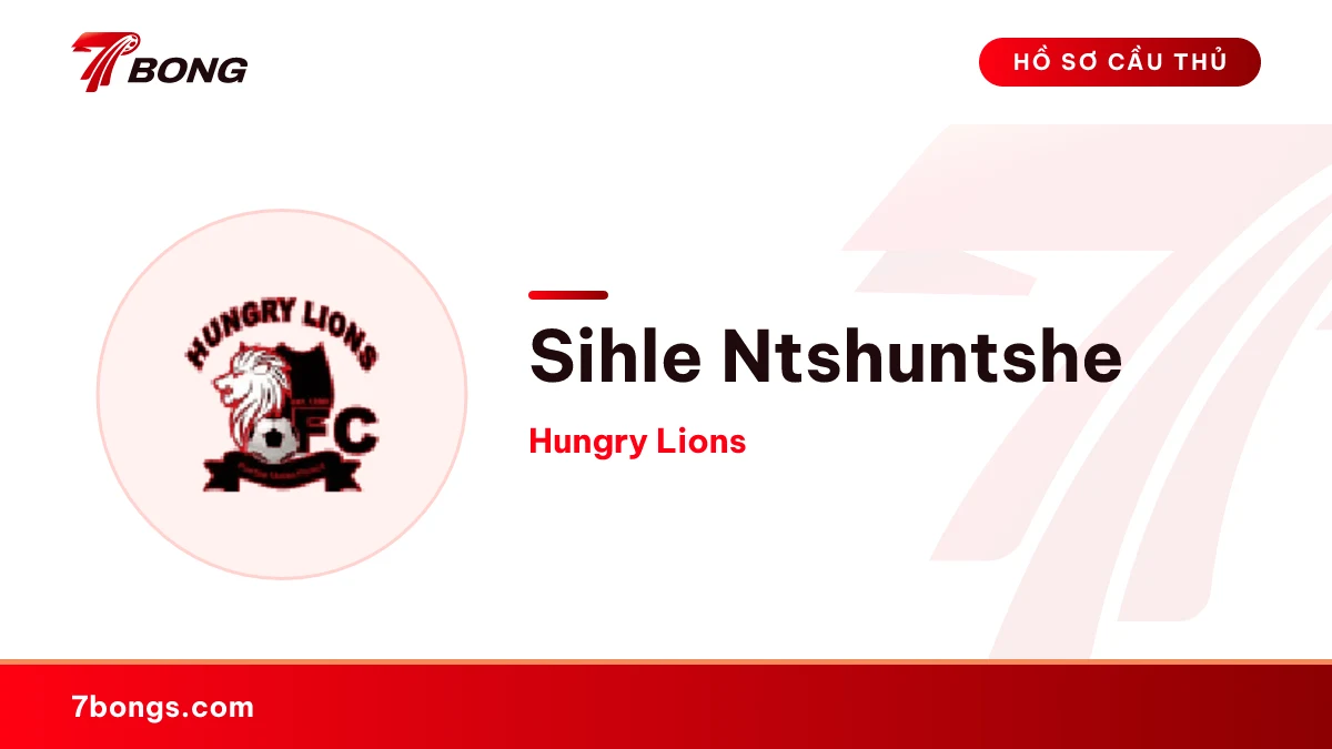 Sihle Ntshuntshe — Hungry Lions