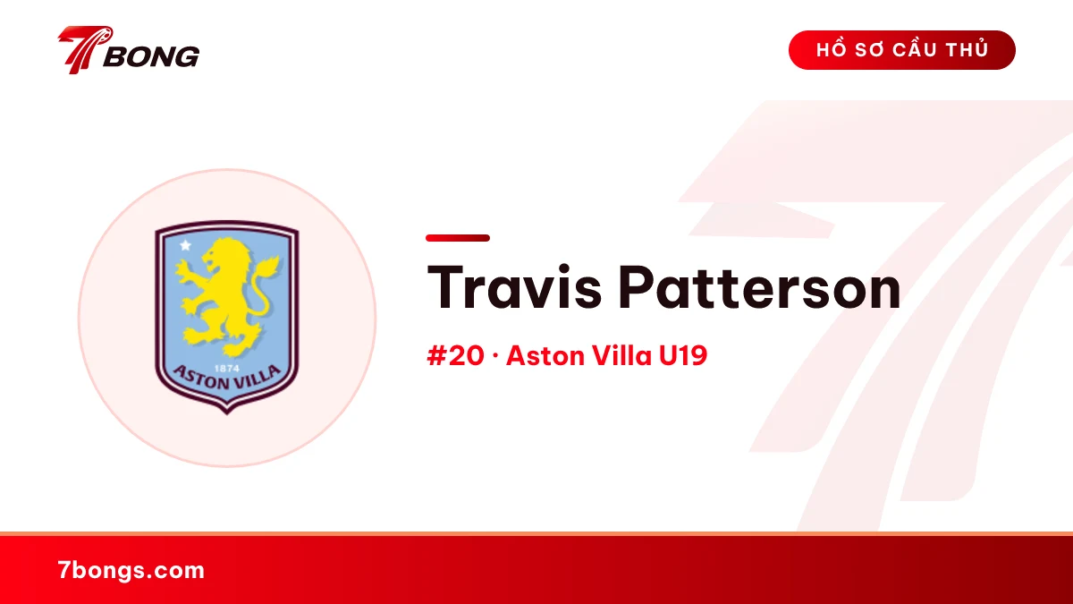Travis Patterson — Aston Villa U19