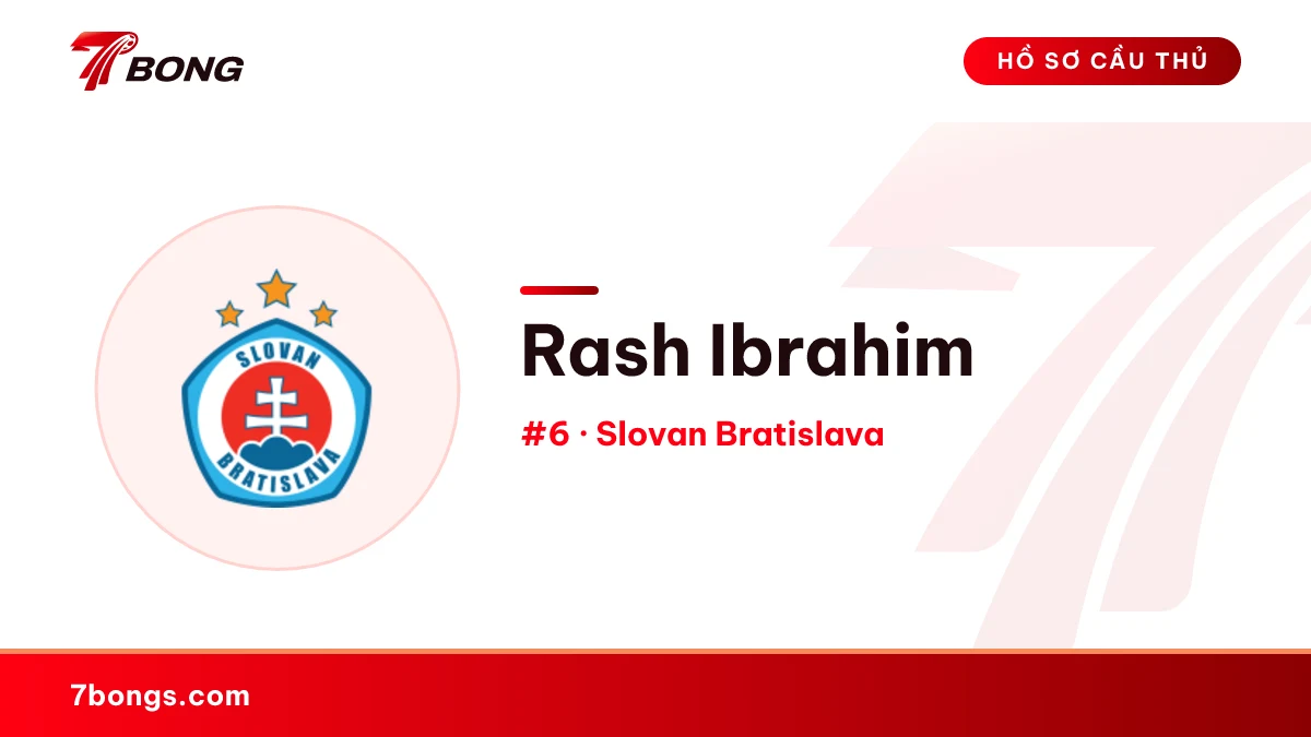 Rash Ibrahim — Slovan Bratislava