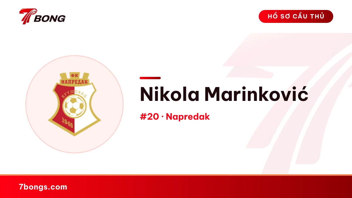 Nikola Marinković — Napredak