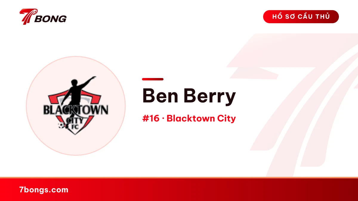 Ben Berry — Blacktown City