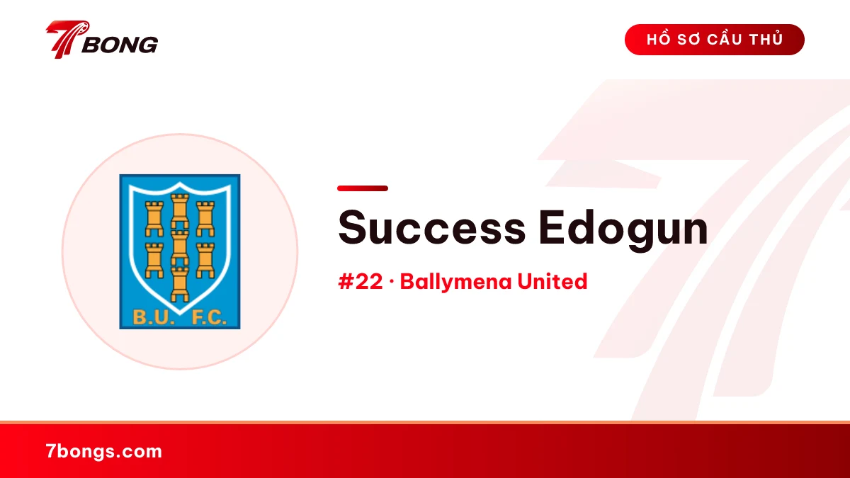Success Edogun — Ballymena United