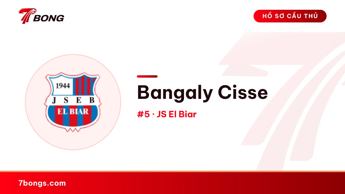 Bangaly Cisse — JS El Biar