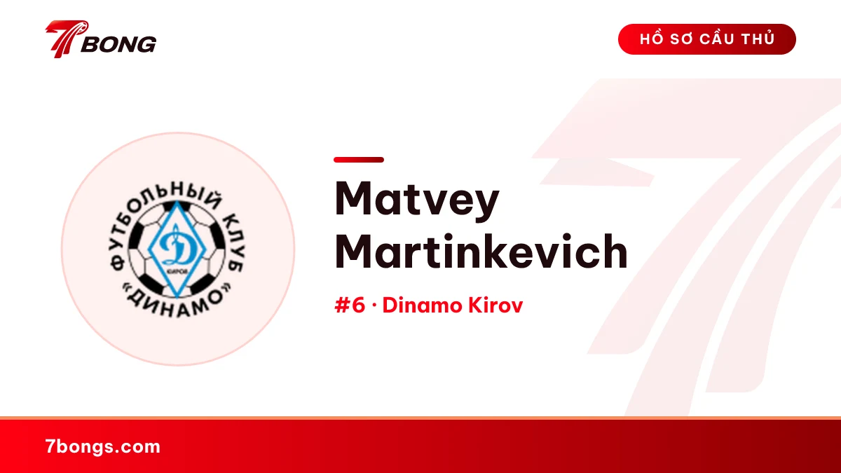 Matvey Martinkevich — Dinamo Kirov