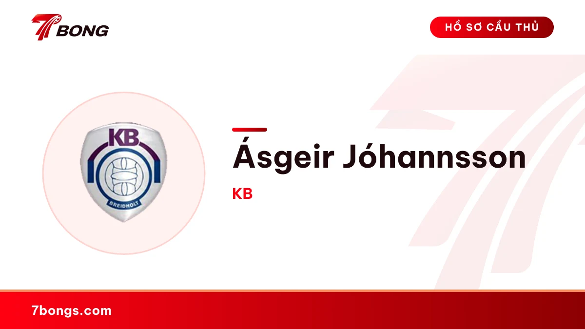 Ásgeir Jóhannsson — KB
