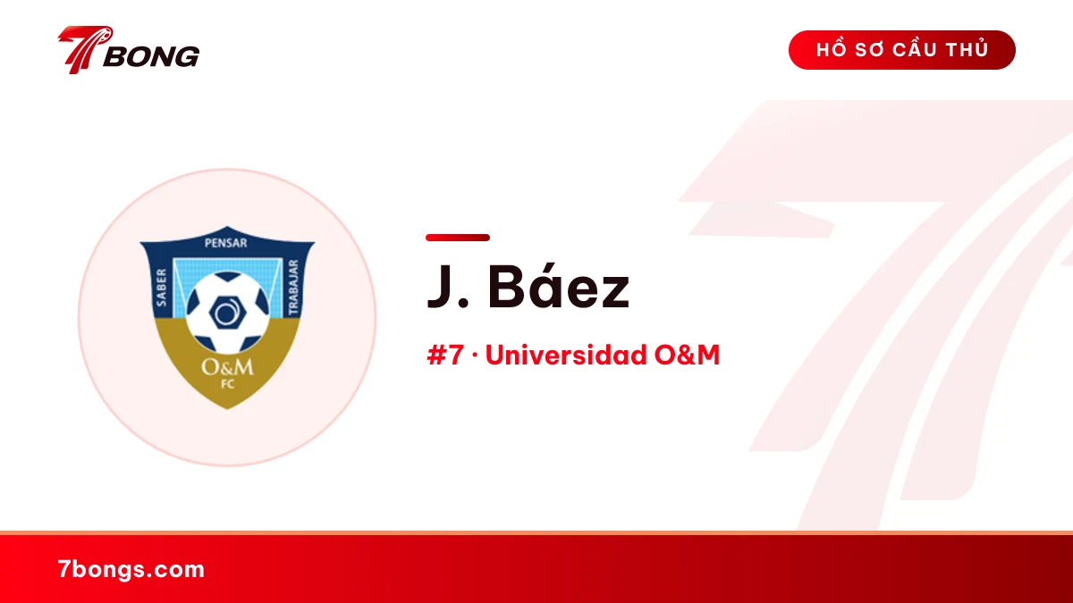 J. Báez — Universidad O&M