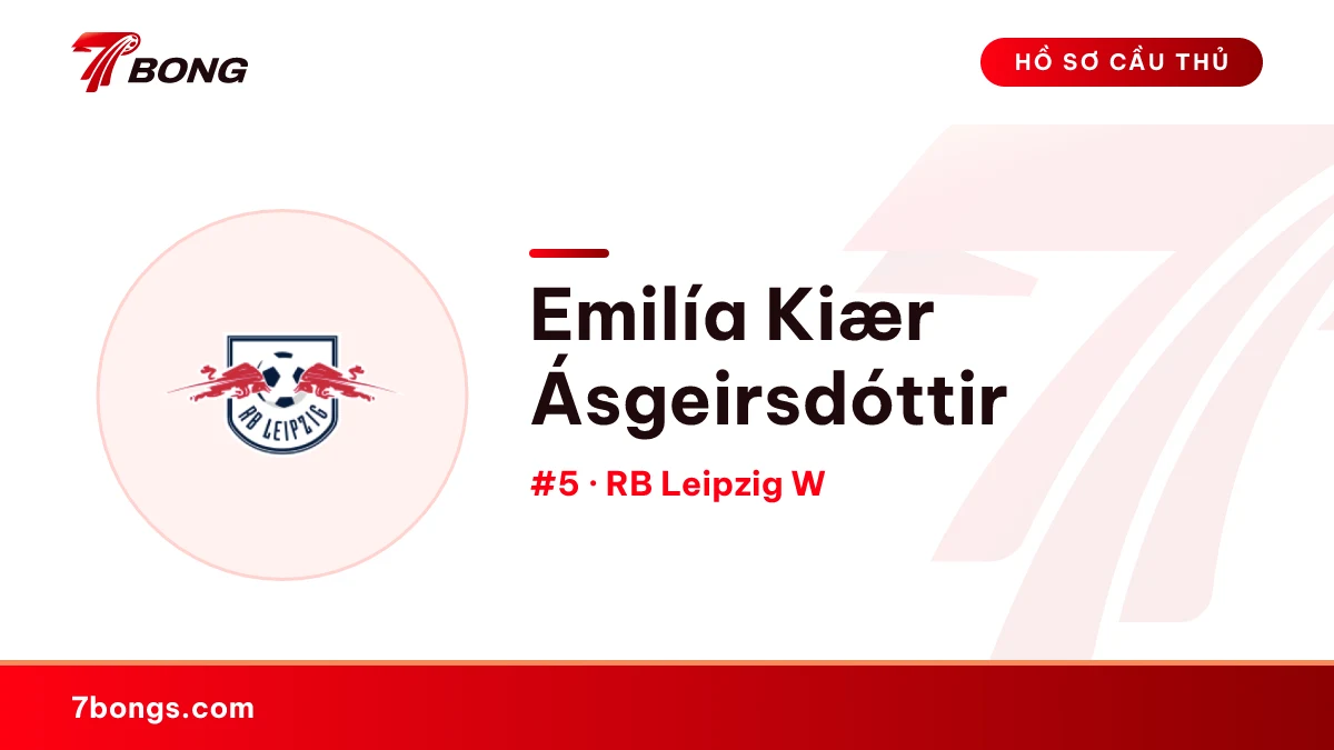 Emilía Kiær Ásgeirsdóttir — RB Leipzig W
