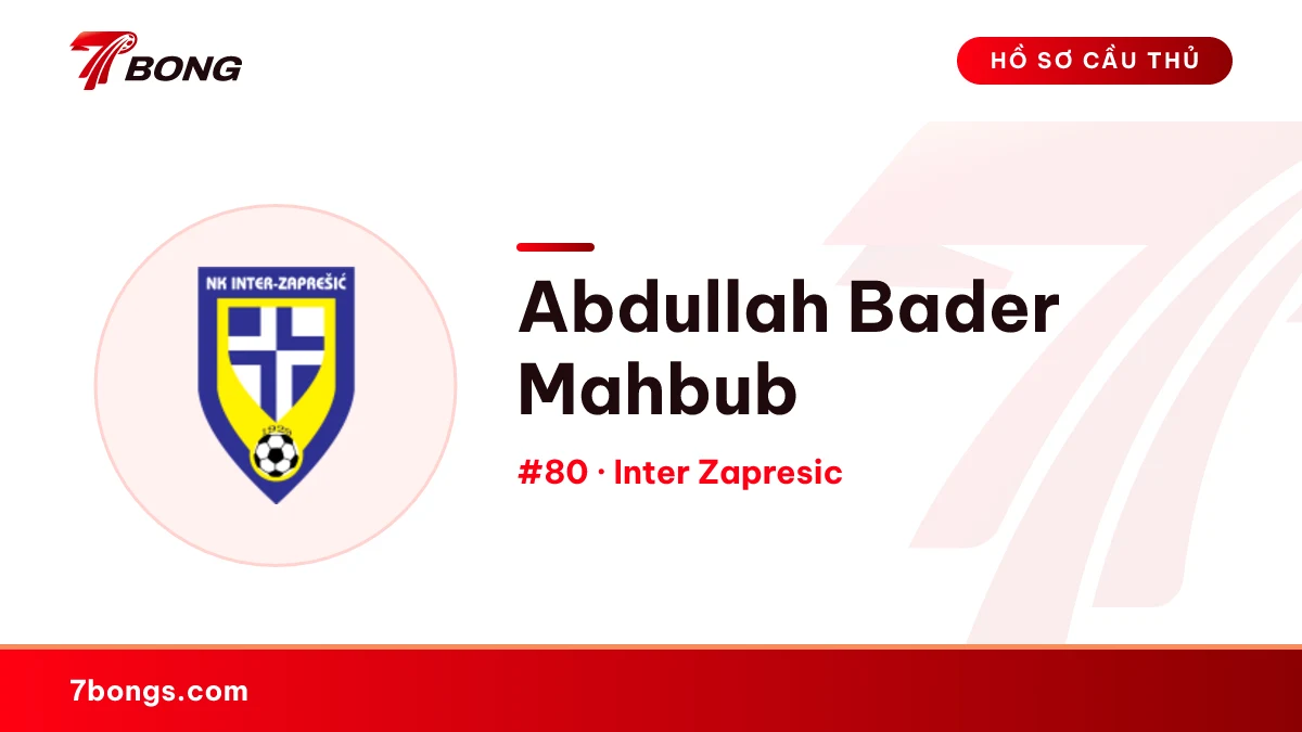 Abdullah Bader Mahbub — Inter Zapresic