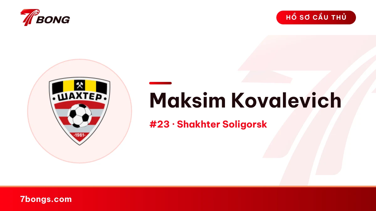 Maksim Kovalevich — Shakhter Soligorsk
