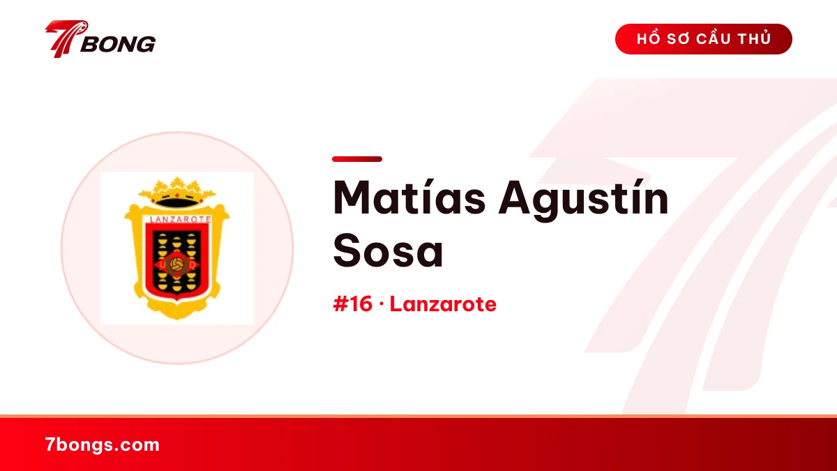 Matías Agustín Sosa — Lanzarote