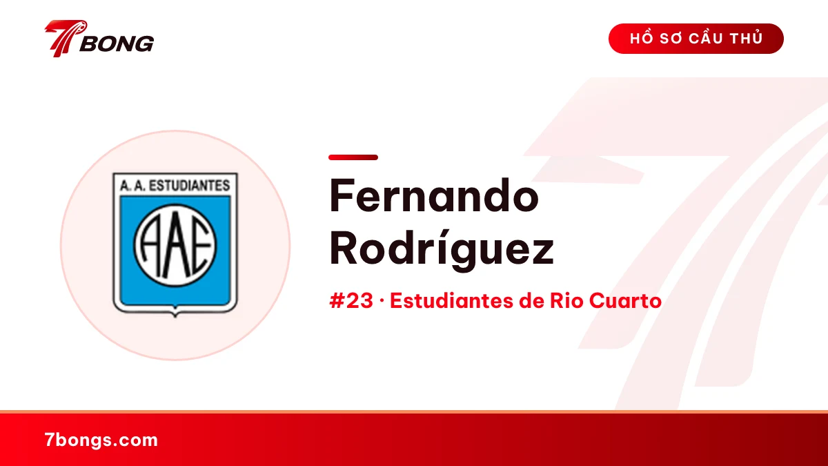 Fernando Rodríguez — Estudiantes de Rio Cuarto