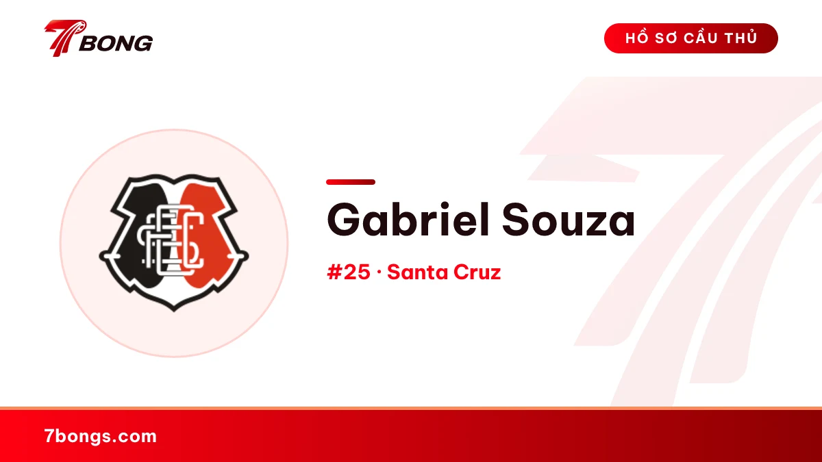 Gabriel Souza — Santa Cruz