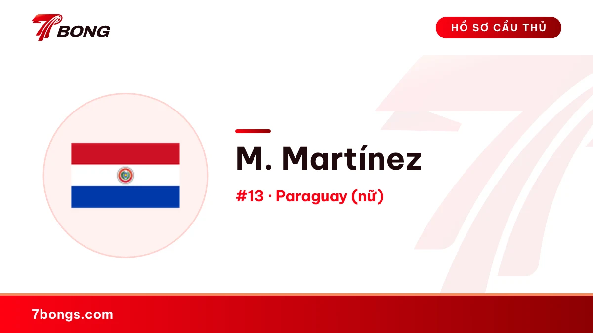 M. Martínez — Paraguay (nữ)