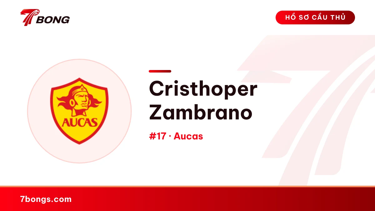 Cristhoper Zambrano — Aucas