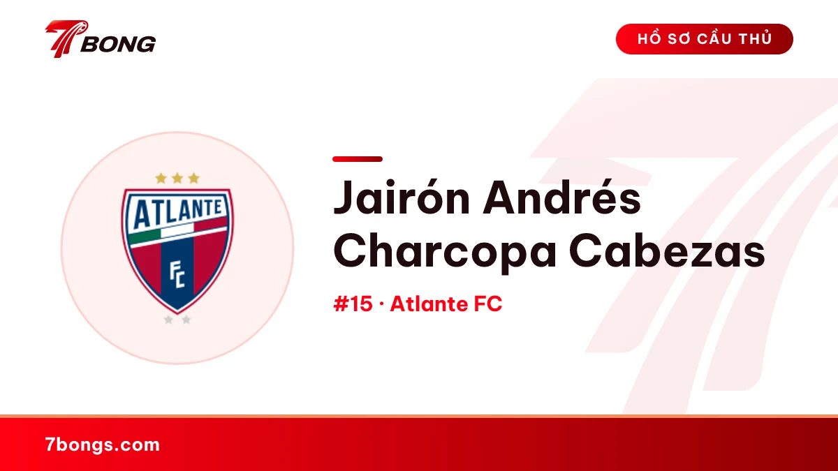 Jairón Andrés Charcopa Cabezas — Atlante FC
