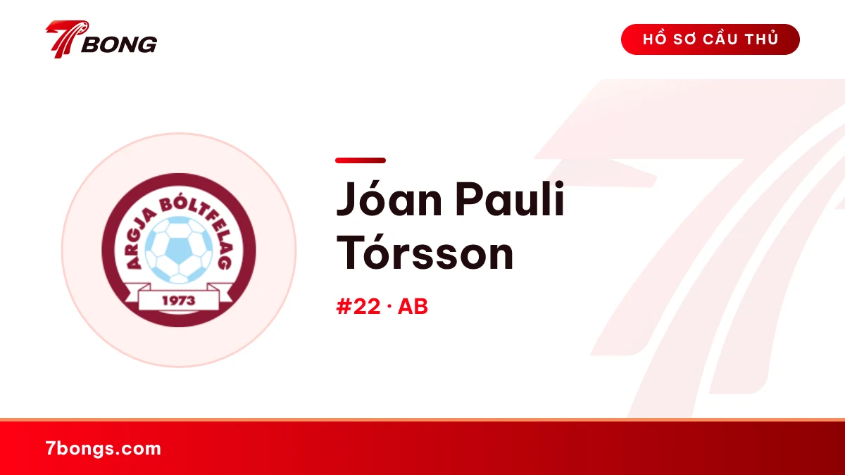 Jóan Pauli Tórsson — AB
