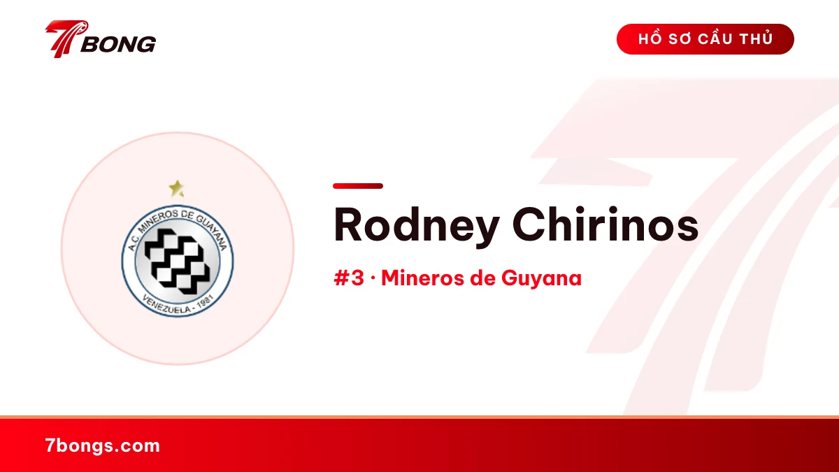 Rodney Chirinos — Mineros de Guyana