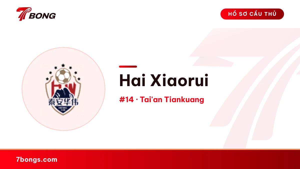 Hai Xiaorui — Tai'an Tiankuang