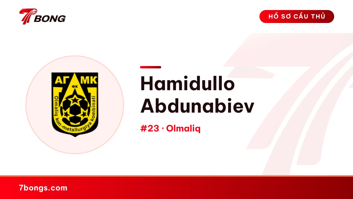 Hamidullo Abdunabiev — Olmaliq