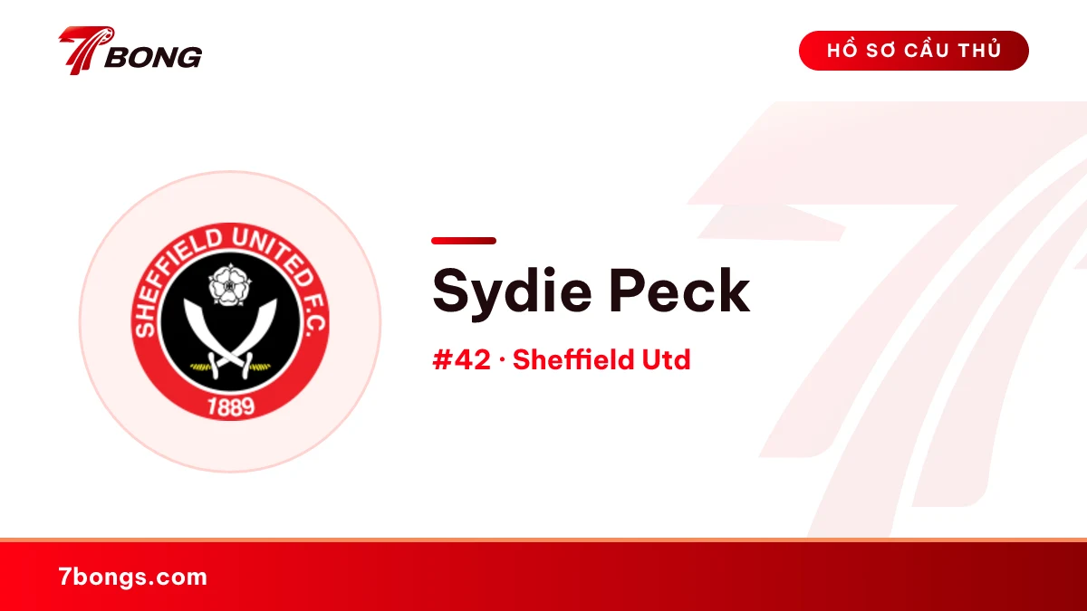 Sydie Peck — Sheffield Utd